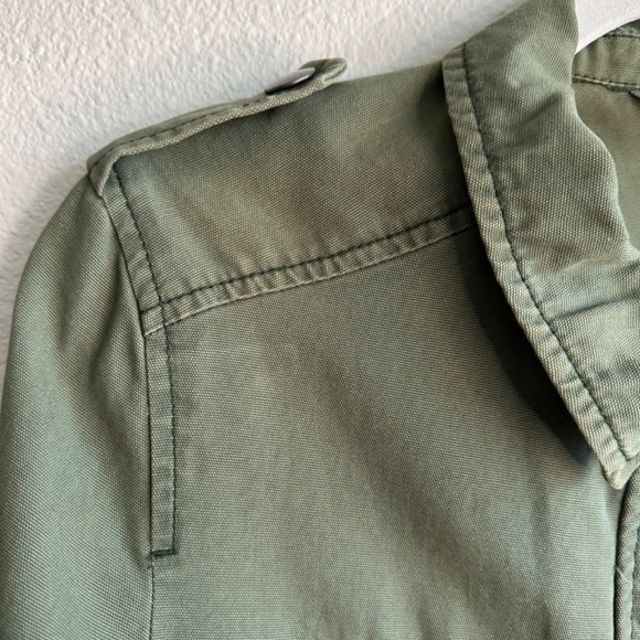 Rubbish Army Jacket Green Women‎ Size M Cargo Military Pockets - Picture 6 of 12